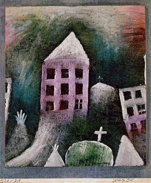 12-destroyed-place-1920-expressionism-Paul-Klee