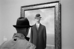 لوحة ابن الإنسان René Magritte